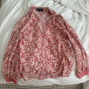 Zara long sleeve top